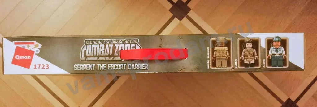 Конструктор Qman 1723 "Авианосец Мистраль"