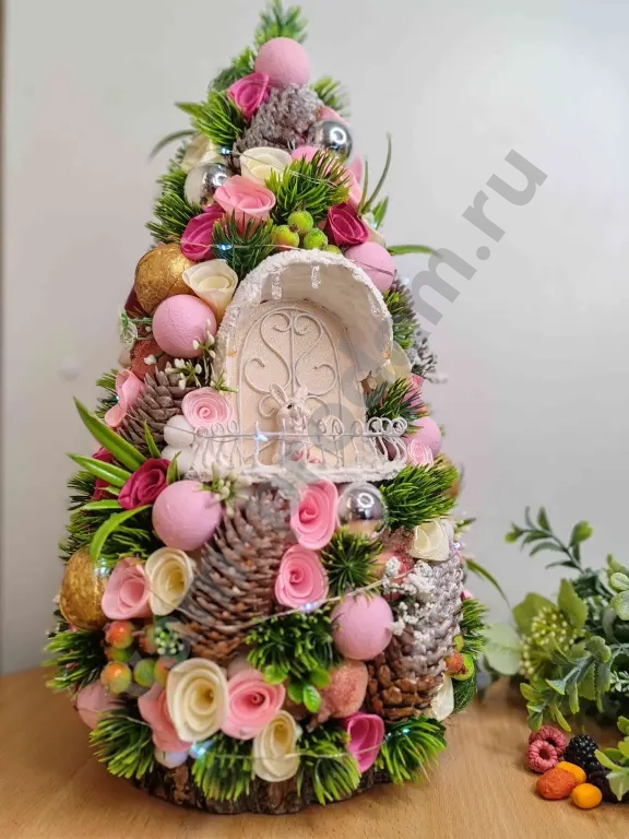 Ёлка ручной работы