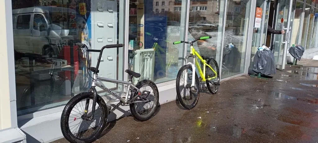 Велосипед BMX 20 Tramp rush hour серый