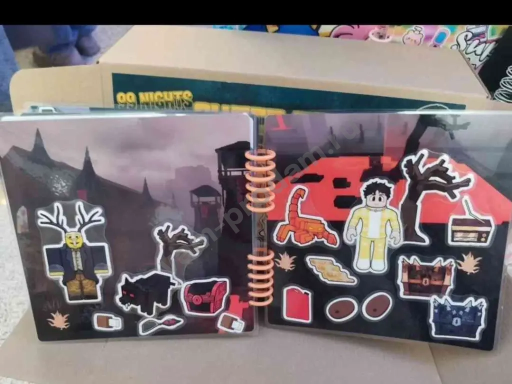Игра на Игра на липучках 99 ночей в лесу Роблокс Roblox
