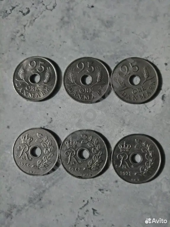 25 эре Дания 1947-72