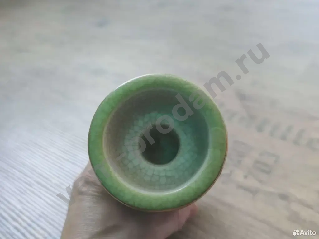 Подсвечник под треснувшее стекло с цветами