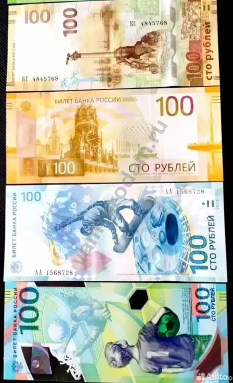 Банкноты современной России
