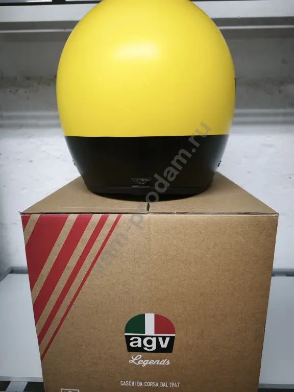 Шлем AGV X101 Черно-желтый L