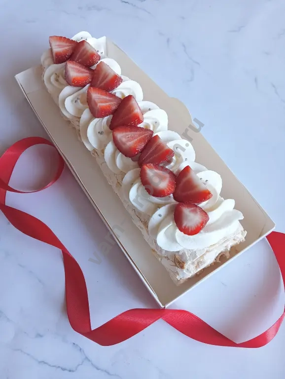 Меренговый рулет