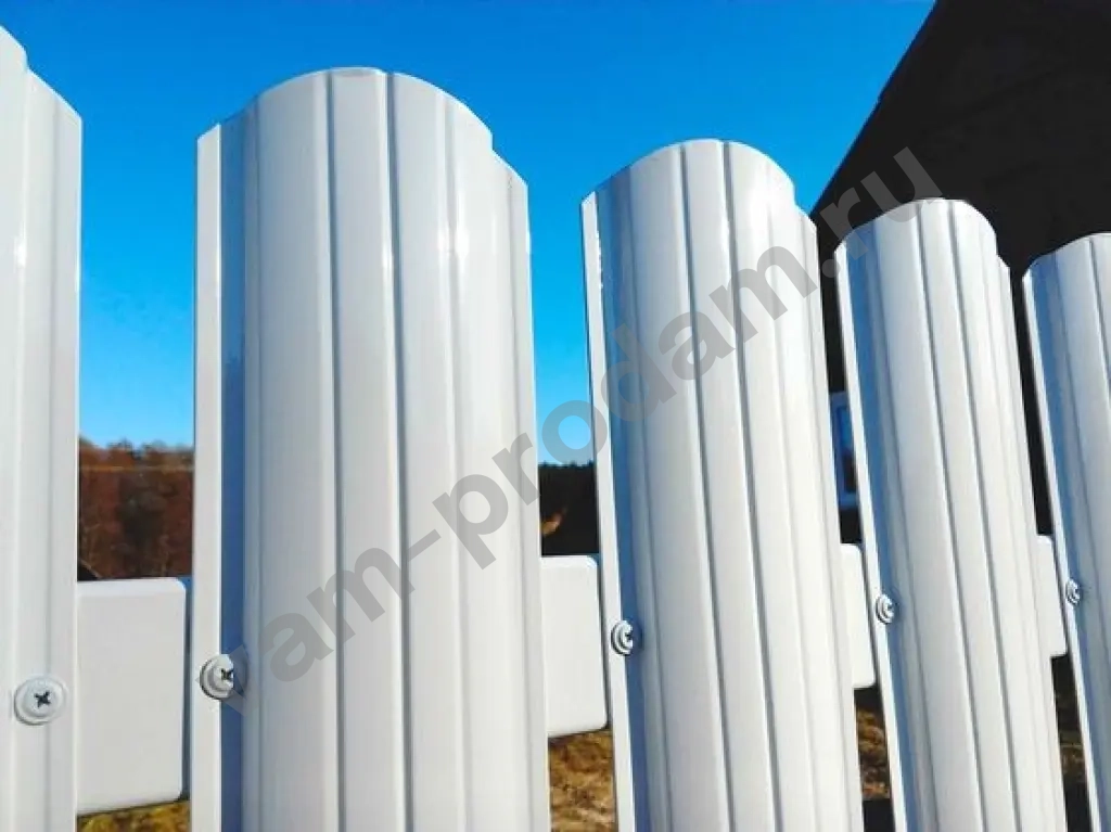 Заборы из Профлиста, штакетника,3D сетка.