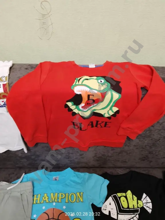 Детские вещи пакетом на мальчика 110 размер
