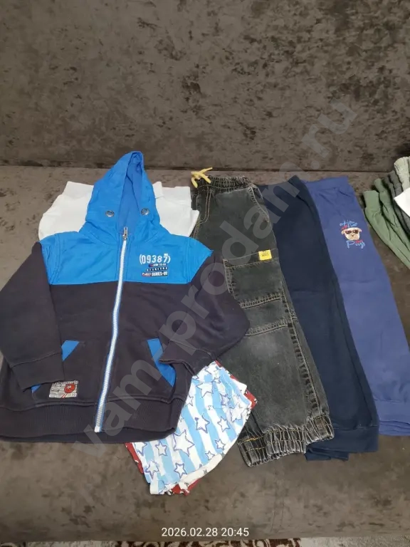 Детские вещи пакетом на мальчика 110 размер