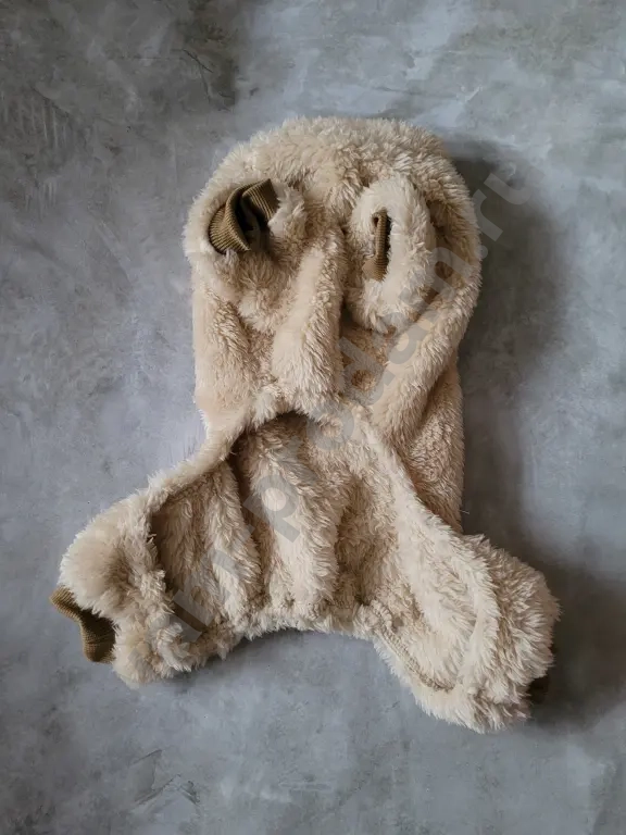 Комбинезон на среднию собаку утепленный