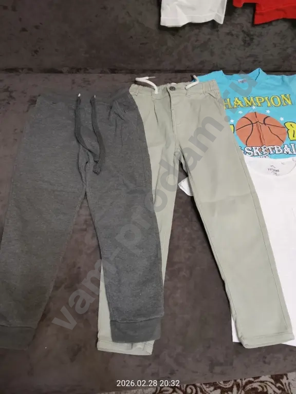 Детские вещи пакетом на мальчика 110 размер