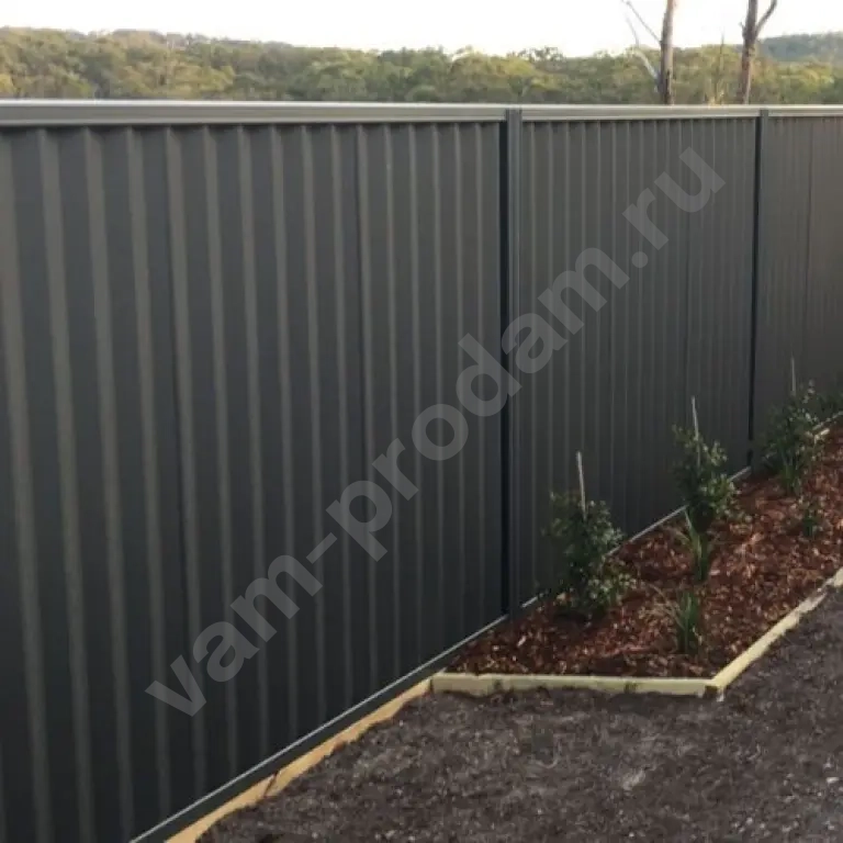 Заборы из Профлиста, штакетника,3D сетка.