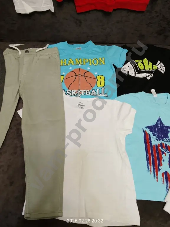 Детские вещи пакетом на мальчика 110 размер