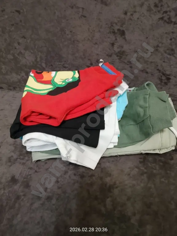 Детские вещи пакетом на мальчика 110 размер