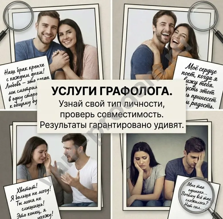 Графолог. Разбор личности по почерку