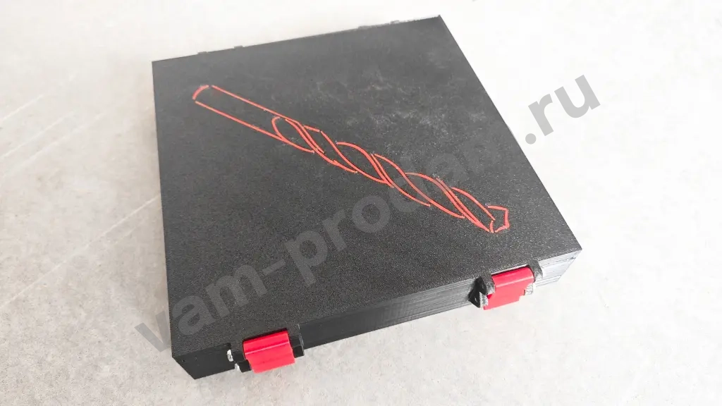 Ложемент/бокс /коробка для свёрл