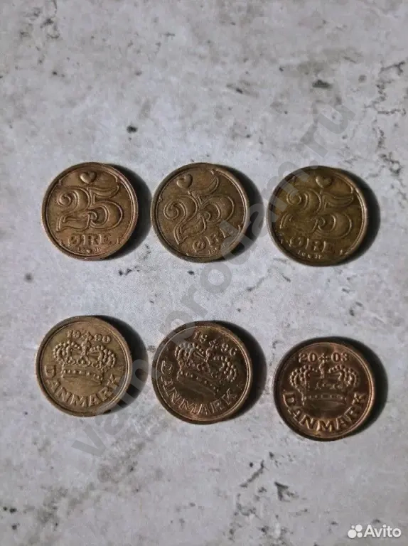 25 эре Дания 1990-2008