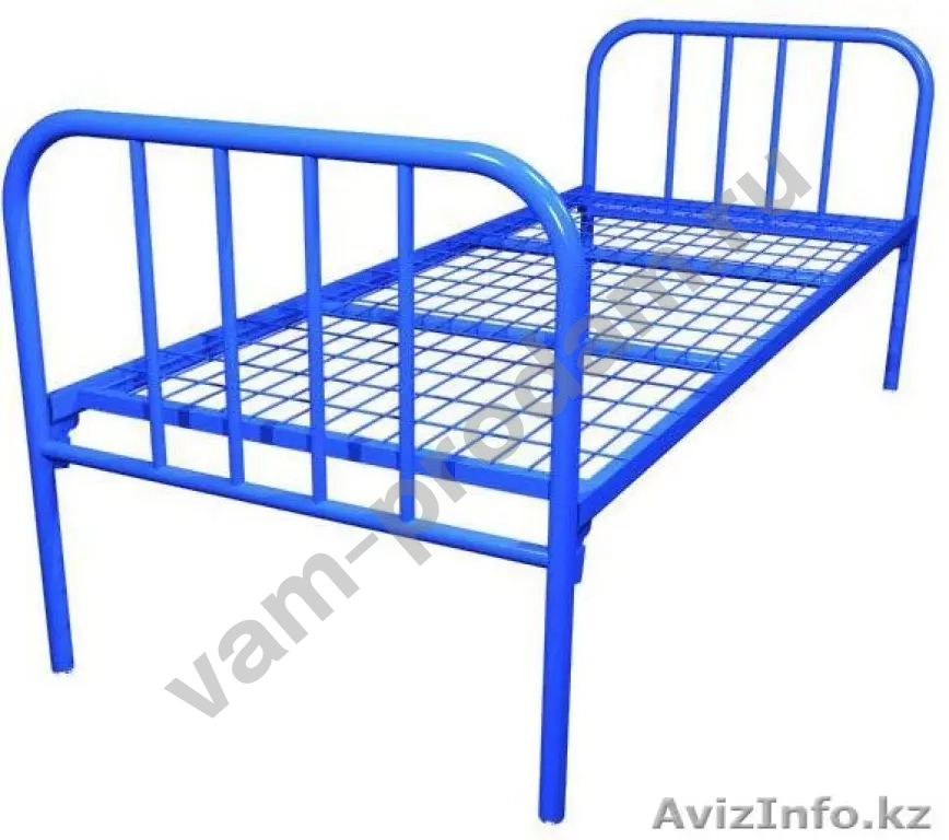 Металлические кровати для бытовок, одноярусные кровати