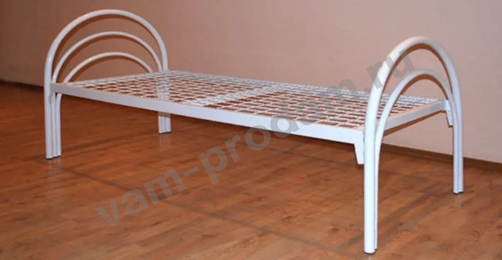 Кровати металлические категории эконом