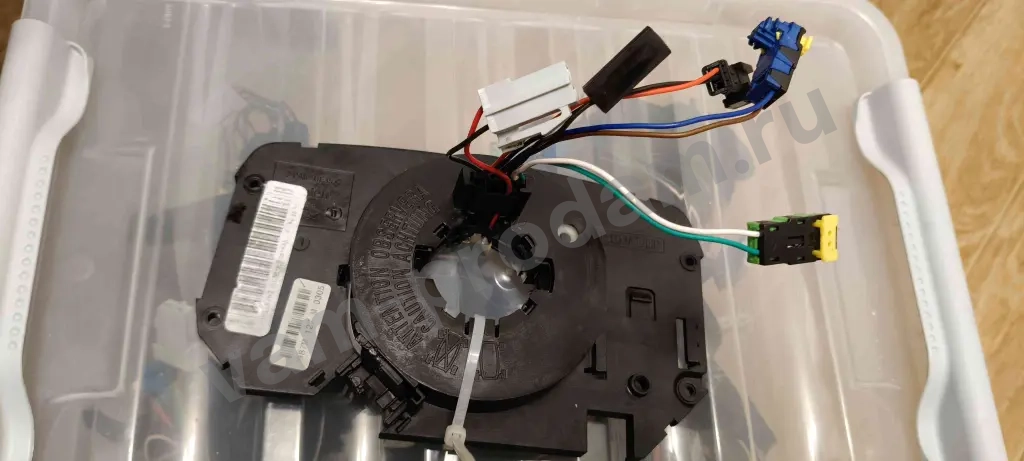 Ремонт подрулевого шлейфа и переключателей