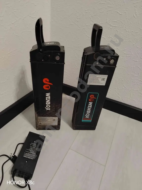 2 АКБ 60/21 для электровелосипеда