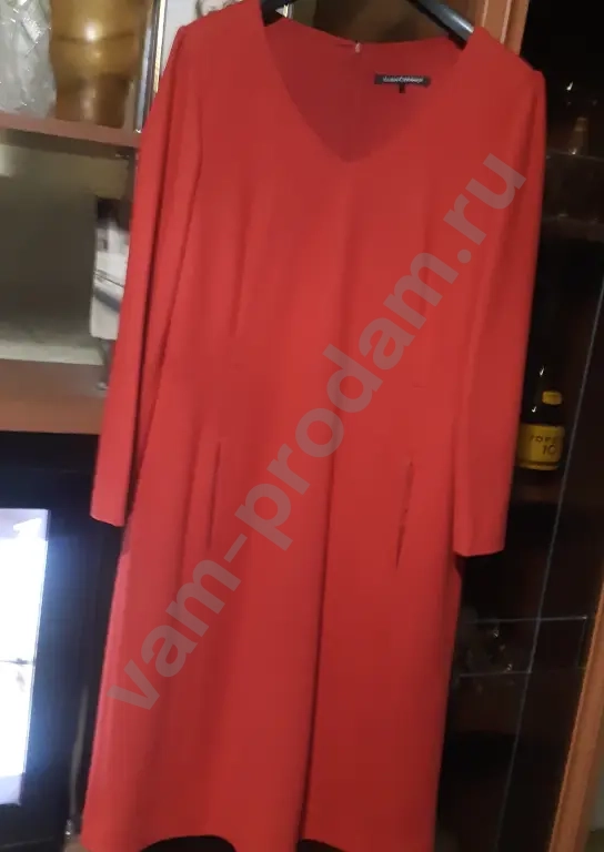 платье шерстяное