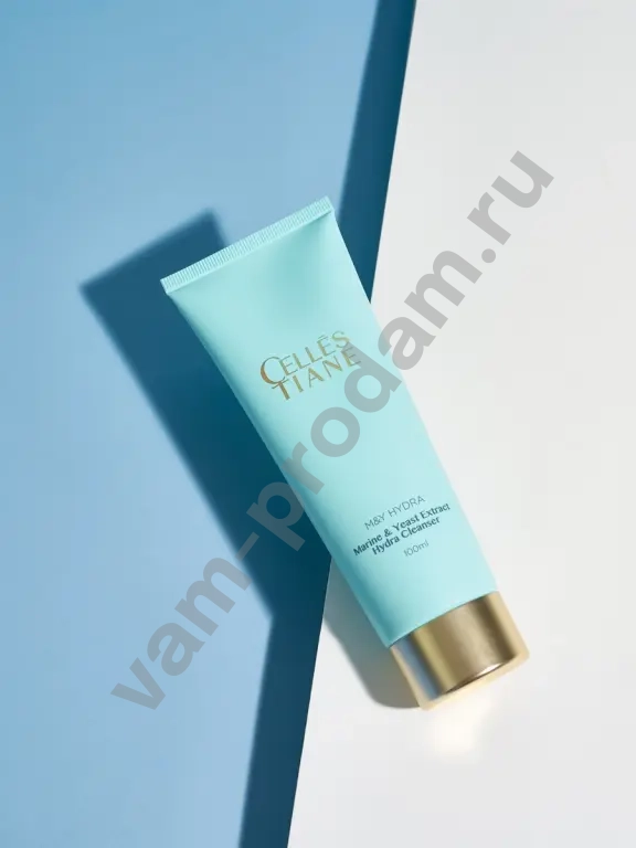 Очищающее молочко с экстрактами морских водорослей и дрожжей CELLES TIANE