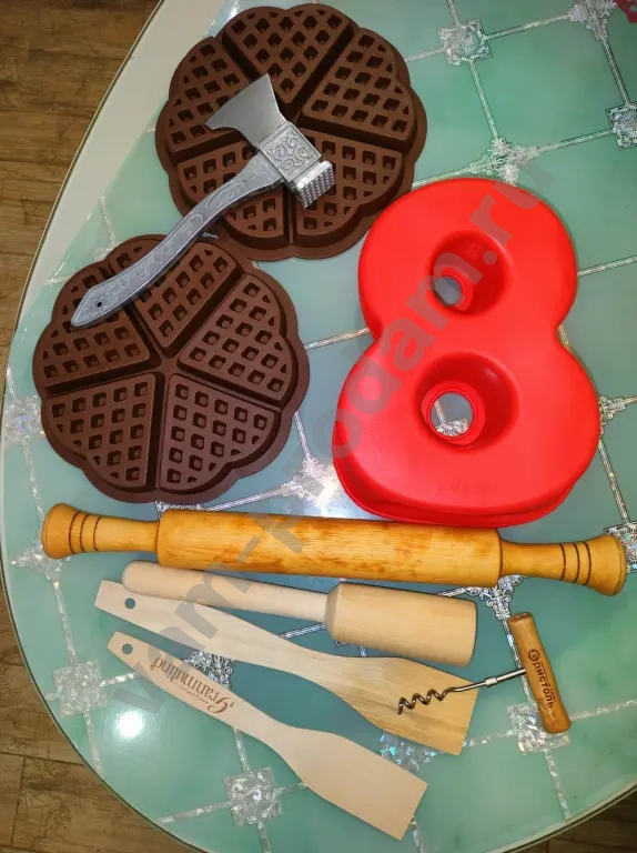 Комплект кухонных принадлежностей, 10шт.