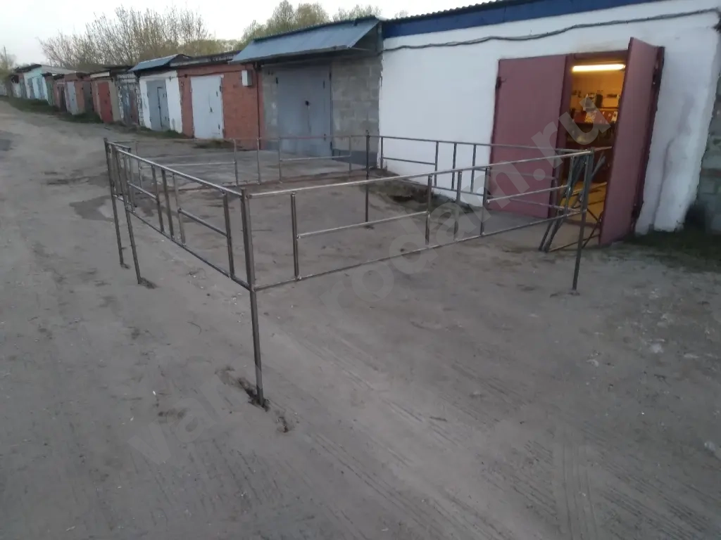 оградки на кладбище