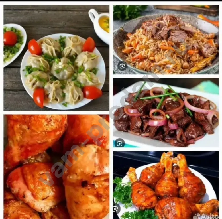 настоящий узбекский блюда на заказы ХАЛЯЛЬ