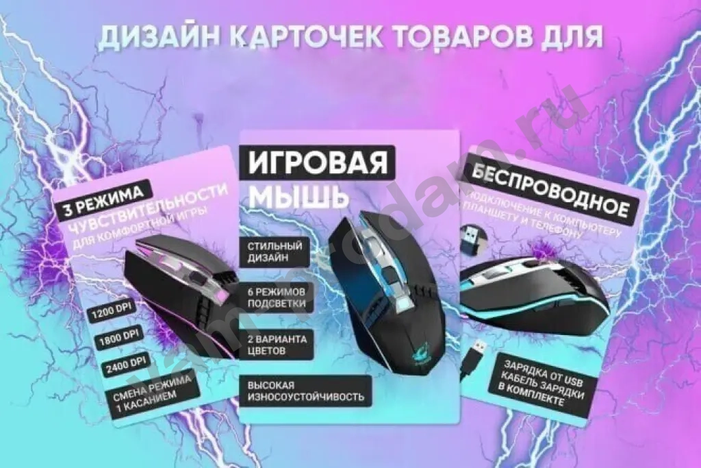 Инфографика для мартетплэйсов.