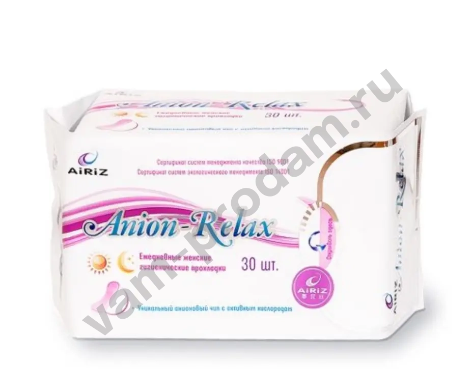 Ежедневные женские гигиенические прокладки ANION-RELAX AiRiZ(в т.ч. в наборах)